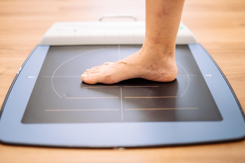 Fußdruckmessung (Pedobarografie) in der Orthopädie am Königsforst