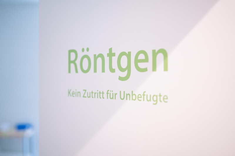 Digitale Röntgendiagnostik vor Ort