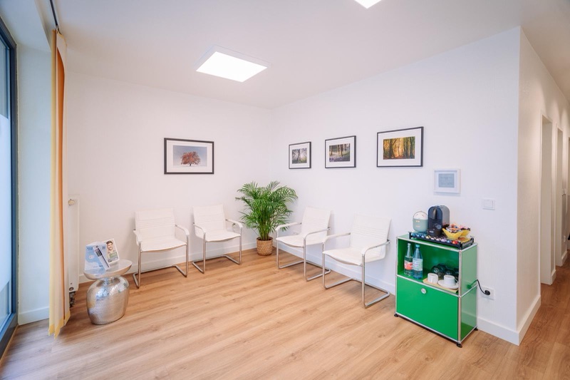 Wartezimmer der Praxis am Königsforst